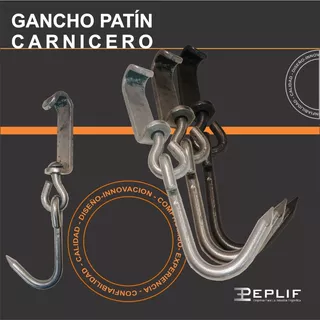 Gancho Patín Giratorio Carnicero Marca Eplif