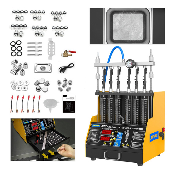 Gdi Laboratorio De Inyector 116psi Y Tina Ultrasónica Autool