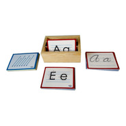 Ingeniacrea 3 Pack Tarjetas Montessori Trazos/cursiva/molde 