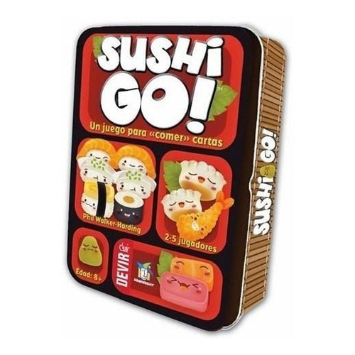 Juego De Cartas Sushi Go! Devir 