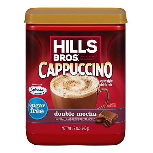 Cafe Hills Bros Instant Cappuccino Sugar-free Double Mocha