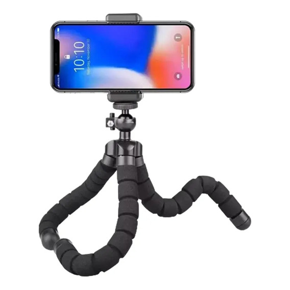Mini Tripode Flexible Spider + Soporte Celular Camara Selfie