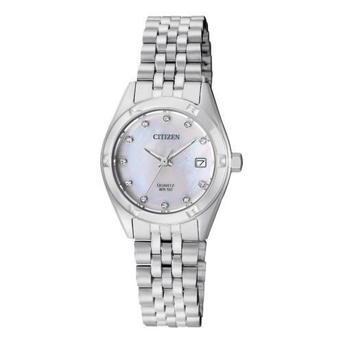 Reloj Citizen Quartz Dama Gris Ladies' Eu6050-59d - S022