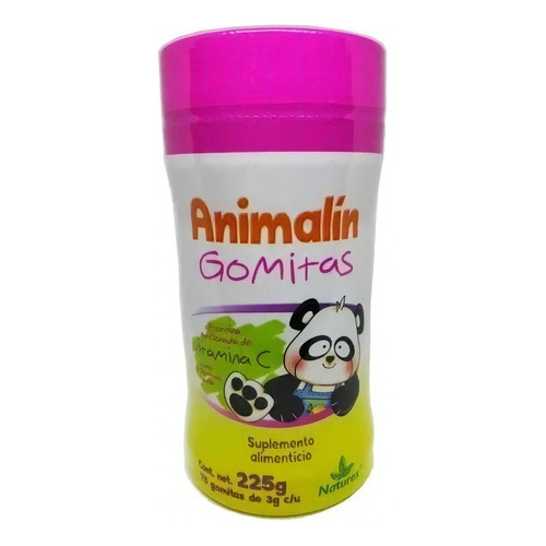 Animalin 75 Gomitas Vitamina C  Niños Y Adultos Vitaminas
