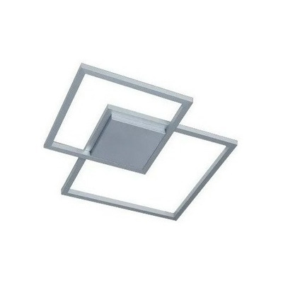 Plafon Lazo Indirecto Luz Led 60w Diseño Moderno Aluminio