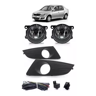 Kit Farol De Milha Renault Logan 2009 2010 2011 2012 2013 