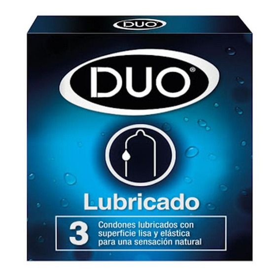 Condón Duo Lubricado X 3 Und