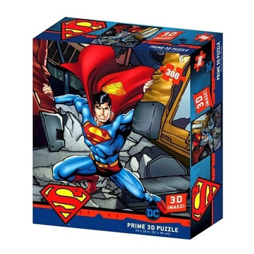 Rompecabezas Puzzle 300 Piezas Superman 3d