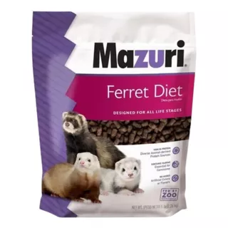 Mazuri Ferrets Diet 2,26kg Alimento Para Hurón