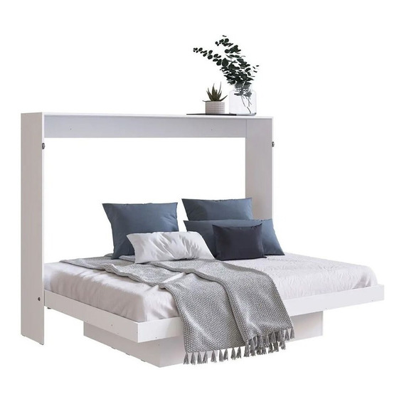 Cama Repisa Articulable Rebatible 2 Plazas Multifuncional