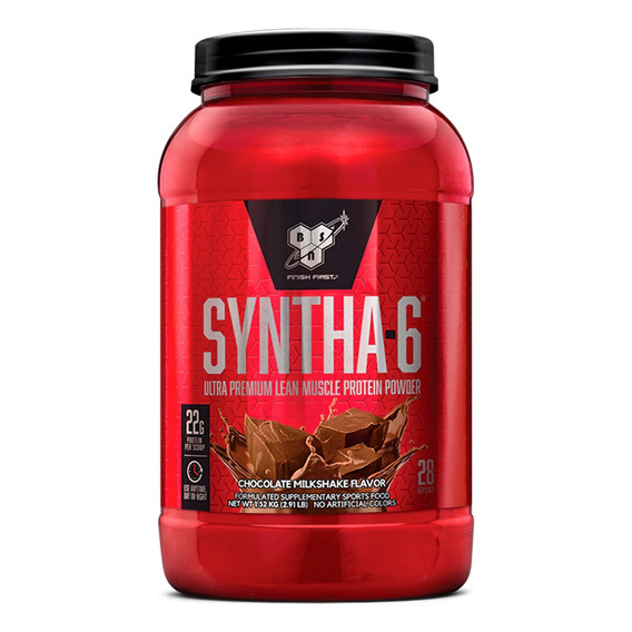 Bsn Syntha-6 Proteína En Polvo Chocolate Milkshake X 1.32kg