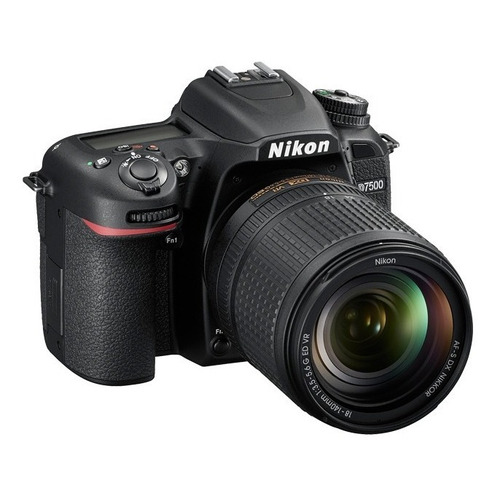  Nikon Kit D7500 + lente 18-140mm ED VR DSLR color  negro 