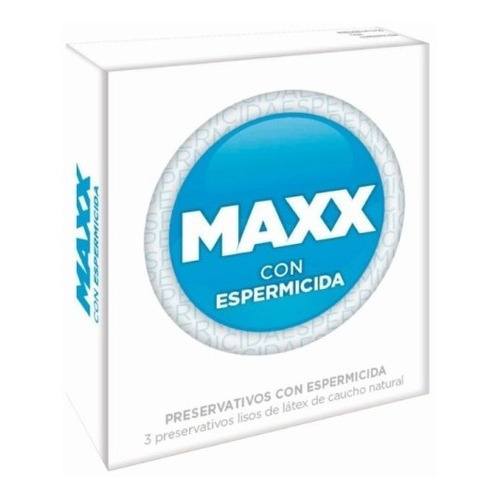 Preservativos Maxx Espermicida 12 Cajitas X 3 Unid C/u