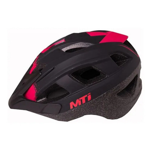 Casco Bicicleta Mtb Ciclismo Mti Street 5 Liviano Comodo Color Rosa Talle M