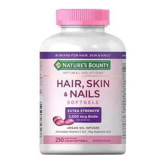 Hair Skin Nails Biotin 5.000 Mcg De - Unidad a $452
