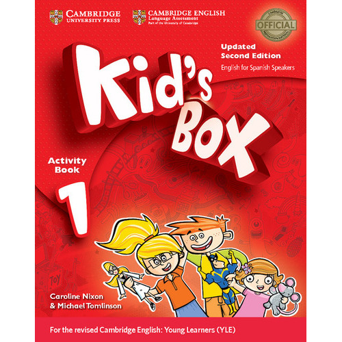 Pri 1 Kids Box Update Activity Book With Cd Rom English For Spanish Speakers 2ºedicion, De Nixon Caroline. Editorial Cambridge, Tapa Blanda En Inglés, 9999