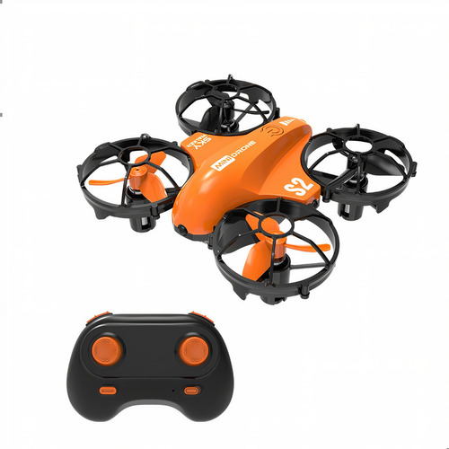 Mini Drone Recreativo Binden S2 Para Niños Y Principiantes Color Naranja