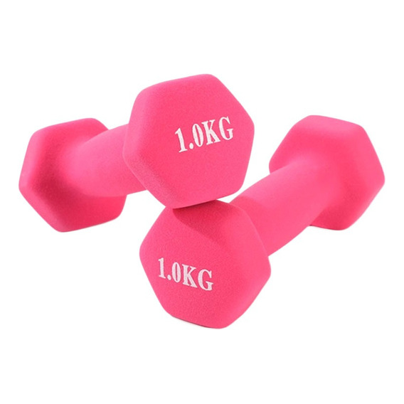 Par Mancuernas Pesa Neopreno 1 Kg Likefit Para Entrenamiento