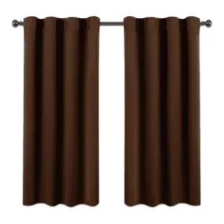 Jgo De Cortinas Blackout Engomado 130x150cm Bloquea 100%