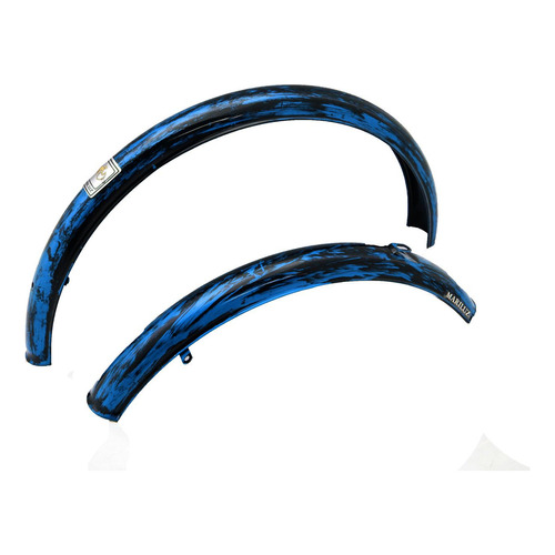 Salpicadera Para Bicicleta R20 Azul Salpicado Mariluz