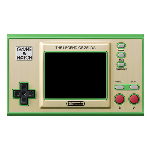 Nintendo Game & Watch The Legend Of Zelda Color Dorado/verde