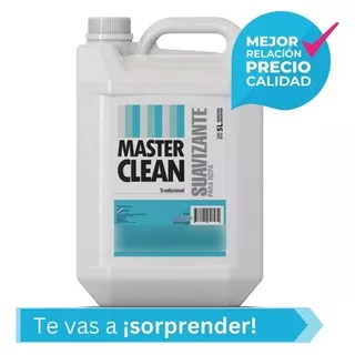 Suavizante Para Ropa Tradicional X 5 Lts - Master Clean 