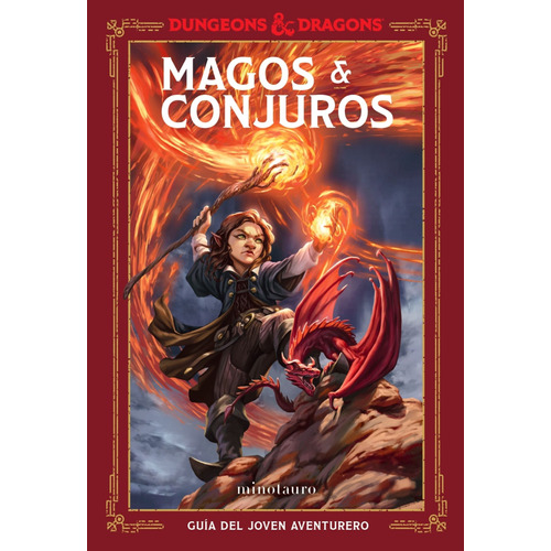 Dungeons & Dragons. Magos & Conjuros, de Zub, Jim. Serie Fuera de colección Editorial Minotauro México, tapa dura en español, 2021