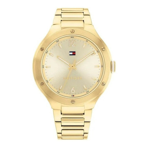 Reloj Tommy Hilfiger Mujer Naomi 1782477 Color de la malla Dorado Color del bisel Dorado Color del fondo Dorado