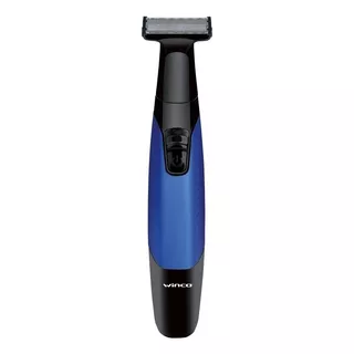 Winco W816 Recortador Afeitadora De Barba Cuchilla Acero Color Negro/azul