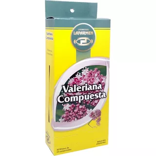 Valeriana Compuesta Lafarmen X300 Comprimidos
