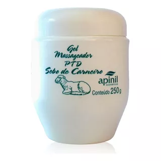 Sebo De Carneiro Apinil Original Dores Musculares 250g