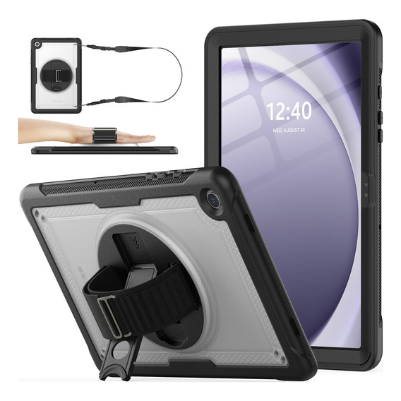 Seymac Funda Para Samsung Galaxy Tab A9 Plus 11 Con Correa