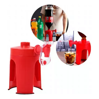 Dispensador Portatil De Bebidas Color Rojo