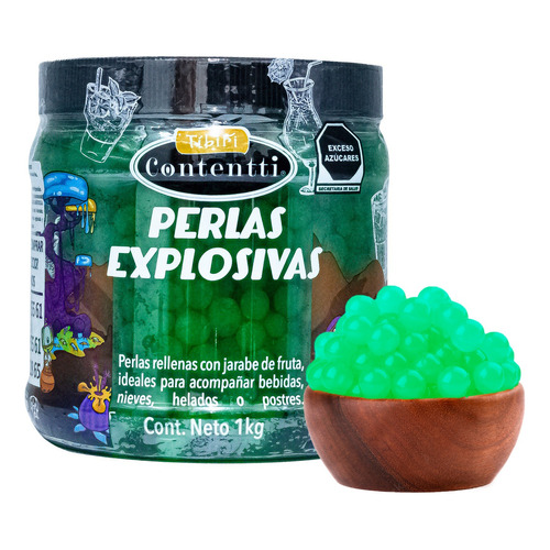 Perlas Explosivas Kiwi Sodas Italianas