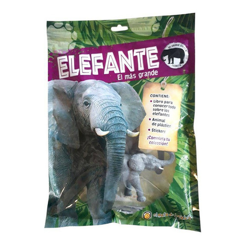 Libro Elefante - El Más Grande - Incluye Juguete