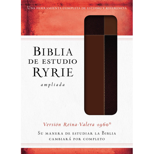 Biblia De Estudio Ryrie Ampliada Rvr1960 Duo-tono Marrón