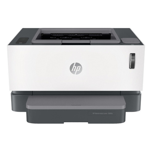 Impresora Simple Función Hp Neverstop 1000a Color Blanco/gris