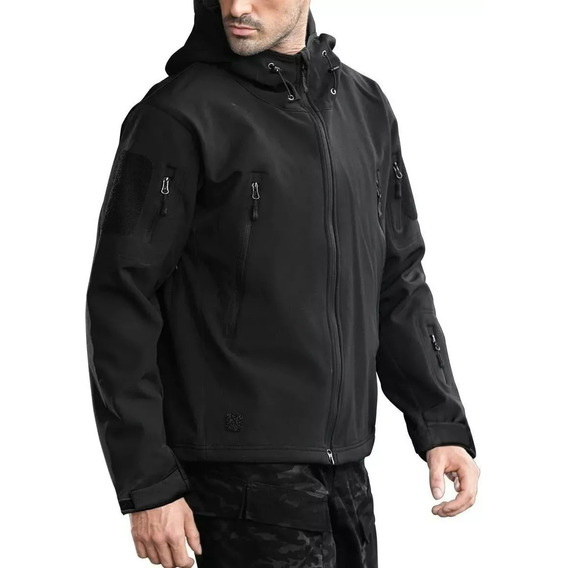 Chamarra Táctica Militar Impermeable Cremallera Para Hombre