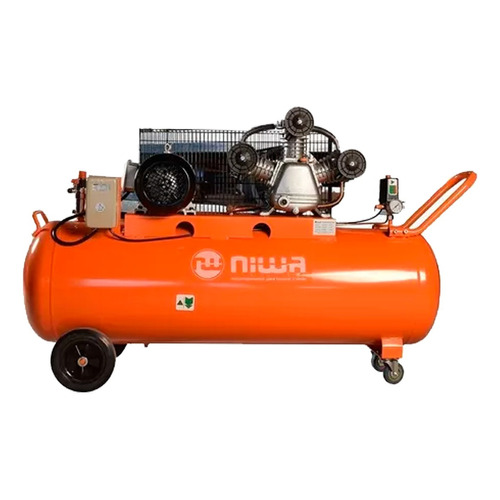 Compresor de aire eléctrico Niwa ACW-200 trifásico 200L 4hp 380V naranja