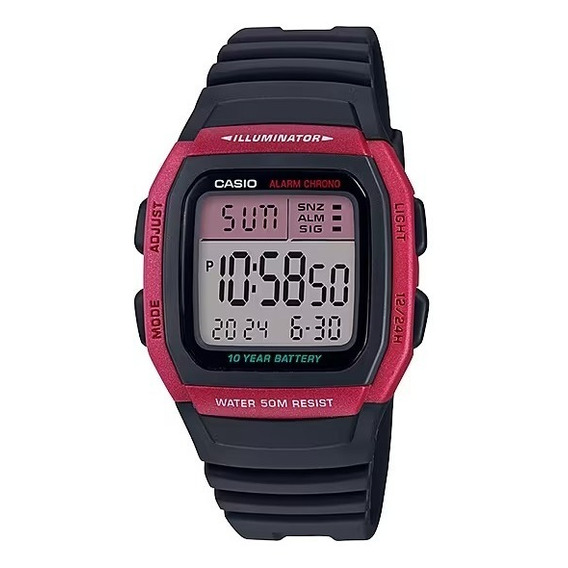 Reloj Casio Digital W-96h-4av Hombre E-watch