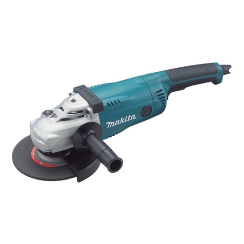 Amoladora angular Makita GA9020 color turquesa 2200 W 220 V + accesorio