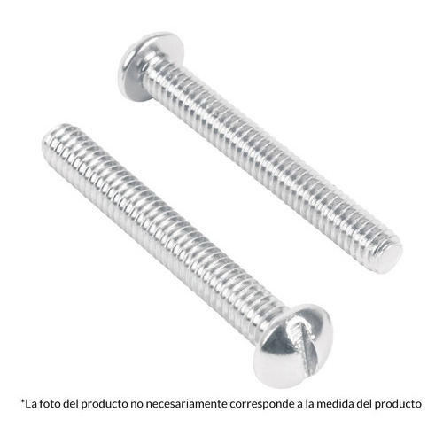 Tornillo Tipo Estufa, 1/4 X 2', Bolsa Con 50 Pz Fiero 44629