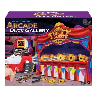 Juego Mesa Mini Arcade Tiro Al Blanco Patitos Duck Gallery