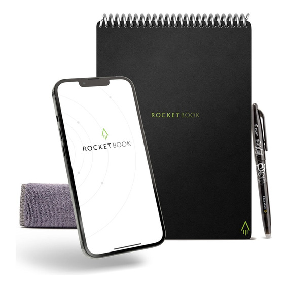Cuaderno Inteligente Rocketbook Flip Ejecutivo Reutilizable