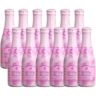 Pack Mini Espumante Monte Paschoal Moscatel Rose 12x187ml