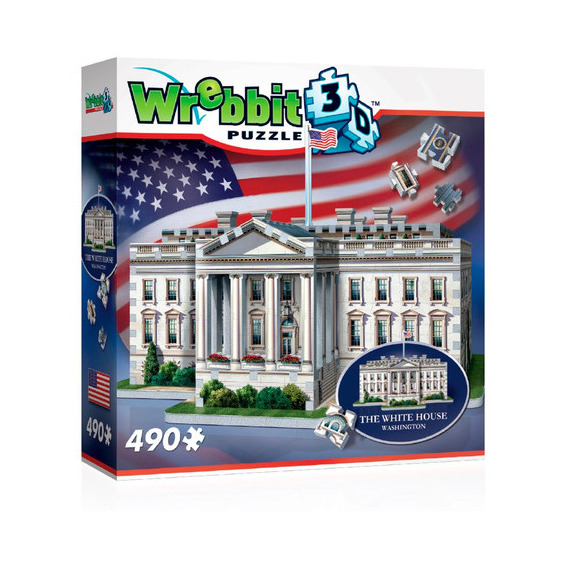 Puzzle 3d Wrebbit La Casa Blanca Washington Febo