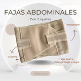 Fajas Abdominales Postoperatorias Postcesareas