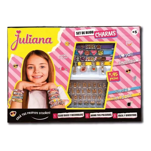 Juliana Set Bijou Charms Decora Pulseras Jul079