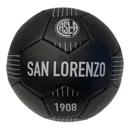 Pelota De Fútbol N° 5 San Lorenzo Oficial Linea Black