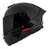 Casco Mt Helmets Thunder 4sv Exeo B5 Negro/ Rojo Para Moto Color Negro Tamaño Del Casco S (55-56 Cm)